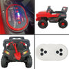 Imagen de Auto tipo jeep todoterreno a batería con luz
