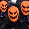 Imagen de Mascara calabaza malefica- en bolsa 26x17cm. - pvc
