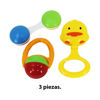 Imagen de Sonajeros x 3 pc en bolsa - 15x13cm.