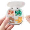 Imagen de Pastillero con tapa 4 divisiones