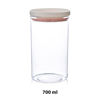 Imagen de Tarro de plástico con tapa hermética  700 ml