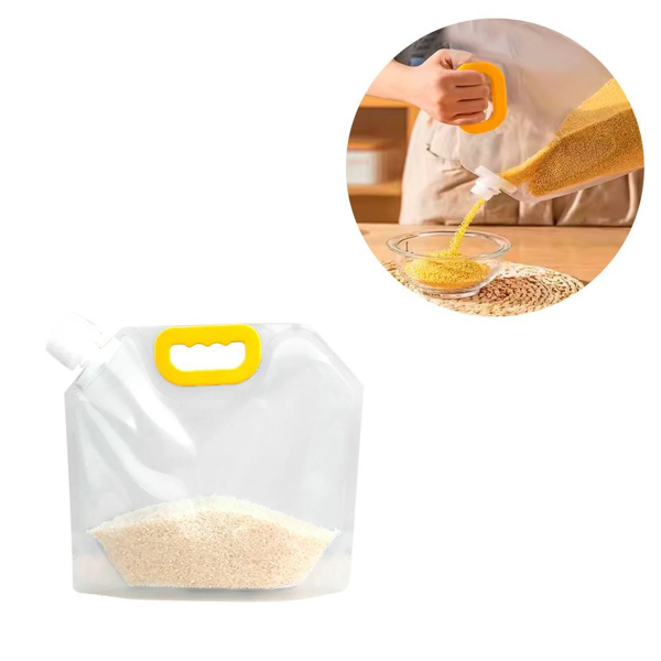 Imagen de Bolsa contenedora para almacenar-con tapa rosca