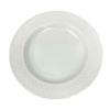 Imagen de Plato de melamina hondo redondo blanco-25x3cm.
