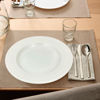 Imagen de Plato de melamina hondo redondo blanco-25x3cm.