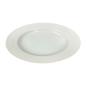 Imagen de Fuente de melamina oval blanca-35x26cm.