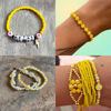 Imagen de Cuentas para aplicar o armar pulseras/collares -10x10cm. Ton