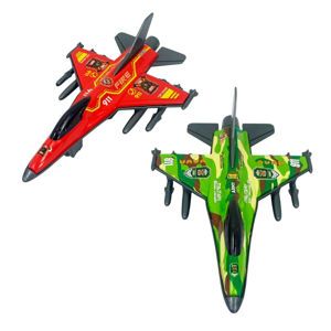 Imagen de Avion metal colección C/U-13x9cm-  COLORES SURTIDOS