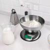 Imagen de Bowl plateado redondo 17x5,5cm. Acero inox