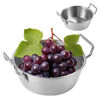 Imagen de Bowl redondo plateado con asas Acero inox