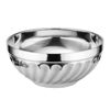 Imagen de Bowl plateado redondo 18x6,5cm.