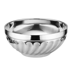 Imagen de Bowl plateado redondo 14,5x6,5cm.