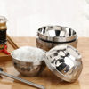 Imagen de Bowl plateado redondo 14,5x6,5cm.