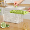 Imagen de Cubetera Hielo para 56 cubitos de hielo con depósito + Tapa +cuchara