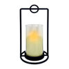 Imagen de Vela plastica a pila con candelabro 16x8cm.