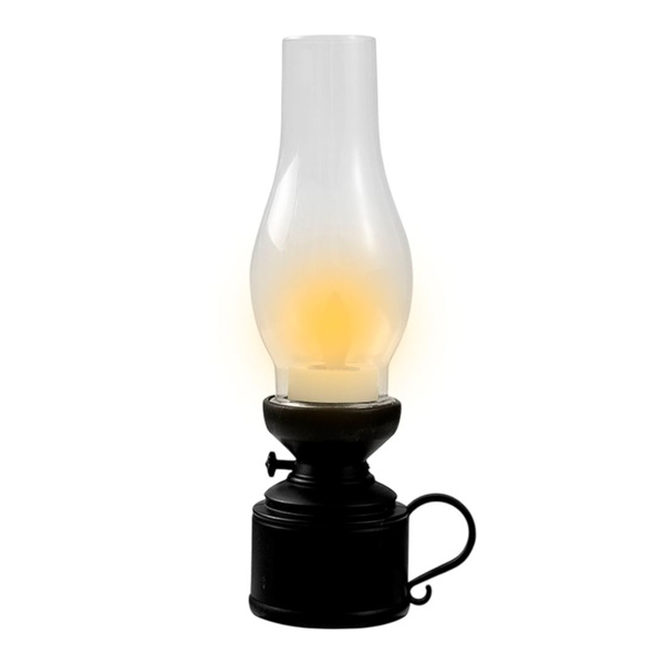 Imagen de Vela a pila tipo farol con tubo 24x6,5cm.