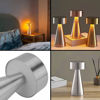 Imagen de Lampara de mesa Led USB Plateada