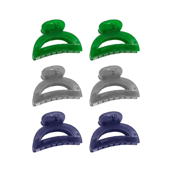 Imagen de Pinzas para cabello Ushas  x  6 unidades-  Surtidas