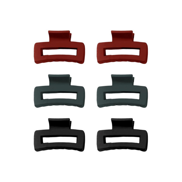 Imagen de Pinzas para cabello Ushas  x 6 unidades - Surtidas