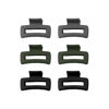 Imagen de Pinzas para cabello Ushas  x 6 unidades - Surtidas