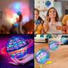 Imagen de Pelota voladora mágica boomerang con luz Boomerang drone USB recargable