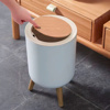 Imagen de Papelera con tapa a presión para living, cocina, baño  Estilo Nórdico