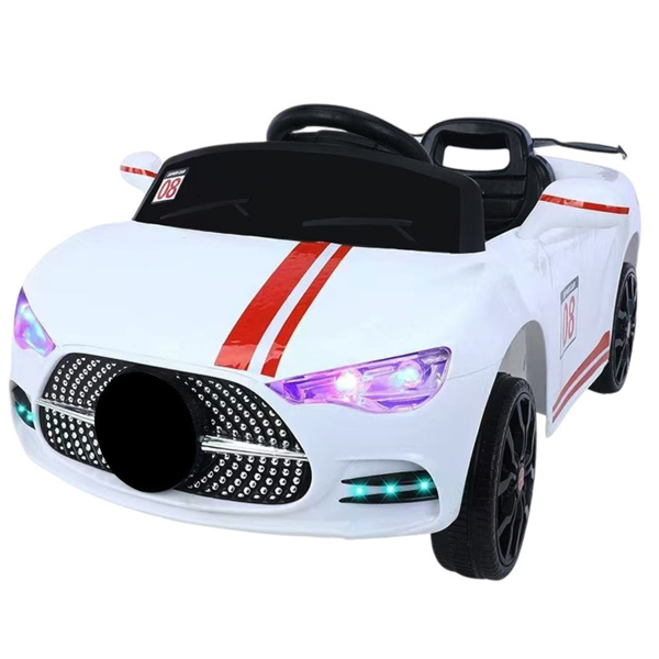 Imagen de Auto a batería tipo convertible con luz y sonido