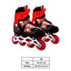 Imagen de Patines Rollers 4 en línea Extensibles Talle 35 al 38 - Con freno