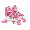 Imagen de Patines 4 ruedas 2 en línea 2 traseras Extensibles Talle 30-34