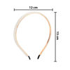 Imagen de Vincha tiara - 3 líneas de perlas - Accesorios Ushas