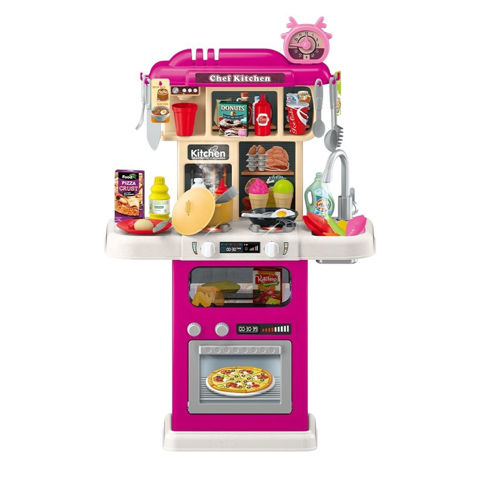 Imagen de Cocina de juguete con accesorios 64 piezas