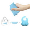 Imagen de Babero de silicona con bolsillo delantero - Ajustable