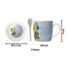 Imagen de Taza cerámica con cuchara y plato - Diseño Cumpleaños