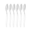 Imagen de Cucharas acero inox.-2 colores X 6 pc-19,5cm