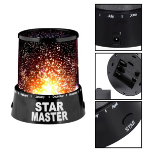 Imagen de Lampara Proyector Led Estrellas Star Master Veladora
