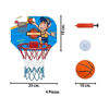 Imagen de Tablero de Basquetbol con pelota e inflador