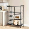 Imagen de Rack Organizador 4 estantes 4 canastos - Metal con rueda