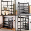 Imagen de Rack Organizador 4 estantes 4 canastos - Metal con rueda
