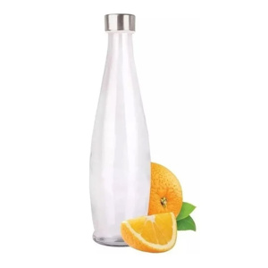 Imagen de Botella de vidrio con tapa metalica-1 litro