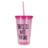 Imagen de Vaso con tapa y sorbito  450 ml