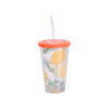 Imagen de Vaso con tapa y sorbito 450 ml.