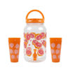 Imagen de Frasco para jugos con canilla y tapa-estampado con vasos-3,8