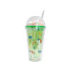 Imagen de Vaso con tapa con pelotitas-unicornio y sorbito-450 ml. 4 di