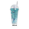 Imagen de Vaso con tapa con pelotitas-unicornio y sorbito-450 ml. 4 di