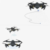 Imagen de Dron con cámara E58 - Dron Plegable Control remoto y visión con Celular - Incluye Valija