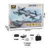 Imagen de Dron con cámara E58 - Dron Plegable Control remoto y visión con Celular - Incluye Valija