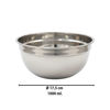 Imagen de Bowl redondo en acero inoxidable