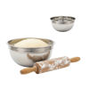 Imagen de Bowl redondo acero inox. 21,5cm.