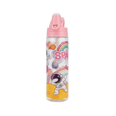 Imagen de Botella De Agua Diseño infantil - Con tapa y correa 750 ml