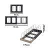 Imagen de Organizador Soporte para tapas de ollas  - Organizador Multi funcional Ajustable