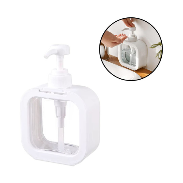 Imagen de Frasco dispensador Diseño Cuadrado  370 ml